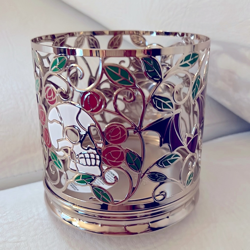 Halloween Candle Holder for 3 wick Candle!